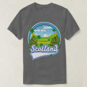 schottisches Retro T-Shirt (Design vorne)
