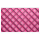 Schottisches rosa kariert, diagonales Gewebe Stoff (Fat Quarter (45,7 x 55,9 cm))