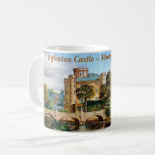 Schottisches Schloss Montgomery Clans Eglinton Kaffeetasse (Vorderseite Links)