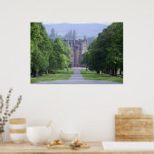 Schottisches Schloss Poster (Küche)
