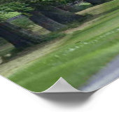 Schottisches Schloss Poster (Ecke)