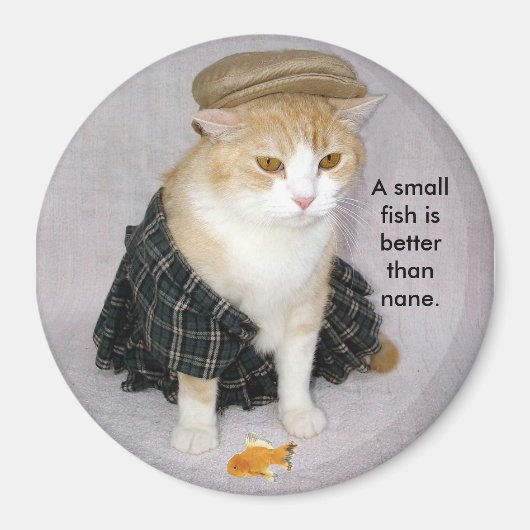 Schottisches Sprichwort Magnet (Vorne)