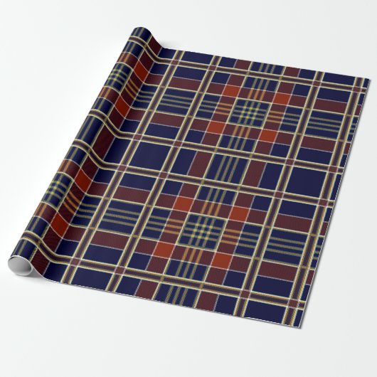 schottisches Tartan-Geschenkpapier Geschenkpapier (Ungerollt)