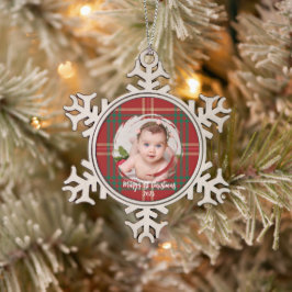 Schottisches Tartan Heritage Ornament anpassbar