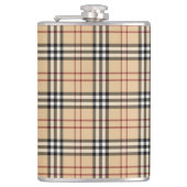 Schottisches Tartan-Muster     Flachmann (Vorderseite)