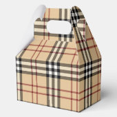 Schottisches Tartan-Muster Geschenkschachtel (Vorderseite)