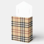 Schottisches Tartan-Muster Geschenkschachtel (Geöffnet)
