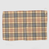 Schottisches Tartan-Muster Golfhandtuch (Horizontal)
