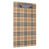 Schottisches Tartan-Muster Klemmbrett (Rechts)