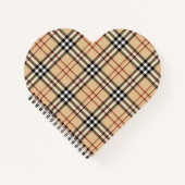 Schottisches Tartan-Muster Notizblock (Vorderseite)
