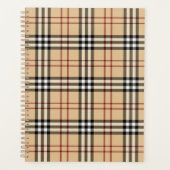 Schottisches Tartan-Muster     Planer (Vorderseite)