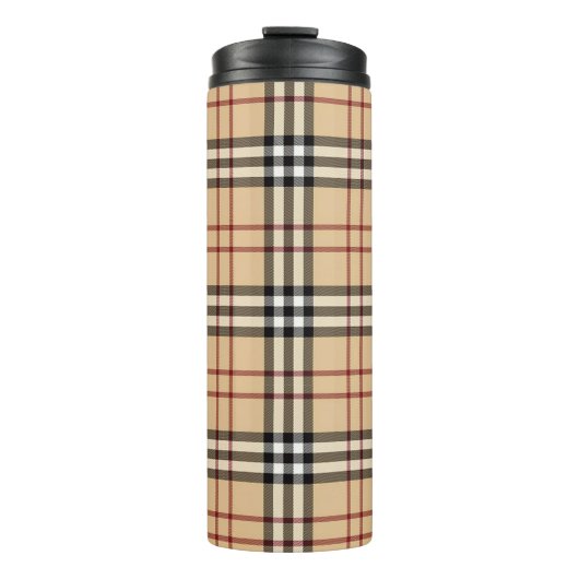 Schottisches Tartan-Muster     Thermosbecher (Vorderseite)