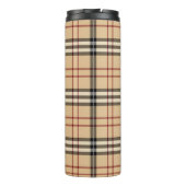 Schottisches Tartan-Muster     Thermosbecher (Rückseite)
