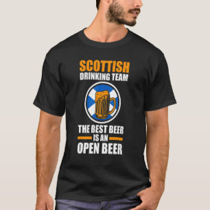 Schottisches Team trinkt das beste schottische Bie T-Shirt