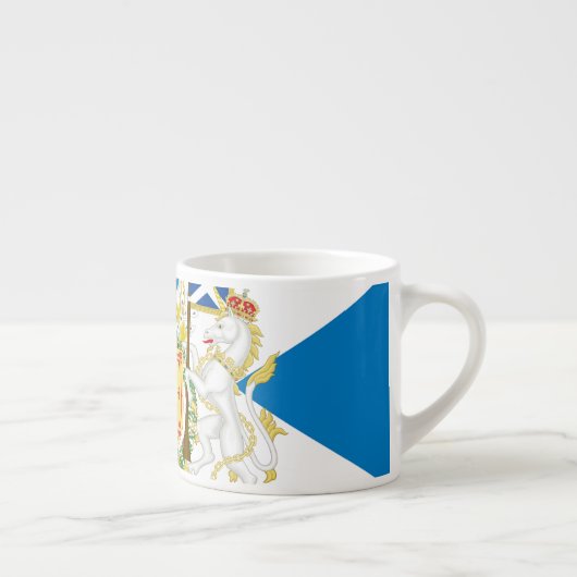 Schottisches Wappen Espressotasse (Rechts)