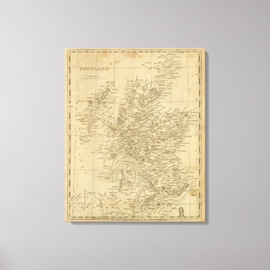 Schottland 11 leinwanddruck (Vorderseite)