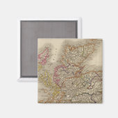 Schottland 12 magnet (Vorderseite/Rückseite)