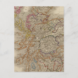 Schottland 12 postkarte