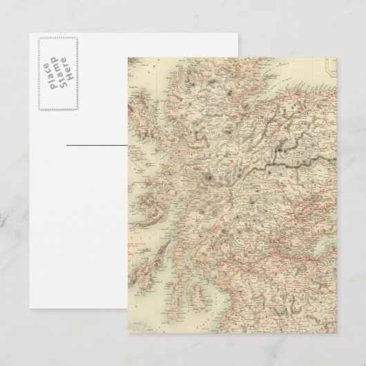 Schottland 13 postkarte (Vorne/Hinten)