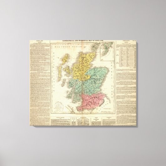 Schottland 14 leinwanddruck (Vorderseite)