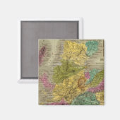 Schottland 15 magnet (Vorderseite/Rückseite)