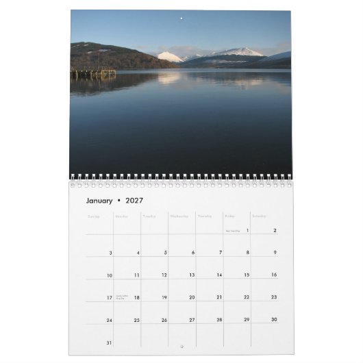 Schottland 2012 im Bild-Kalender Kalender (Jan 2027)