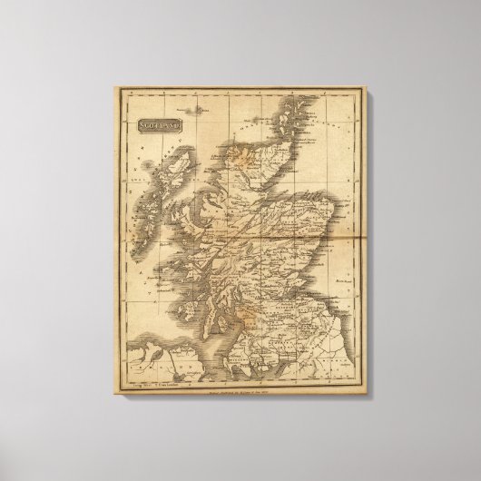 Schottland 22 leinwanddruck (Vorderseite)