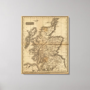 Schottland 22 leinwanddruck
