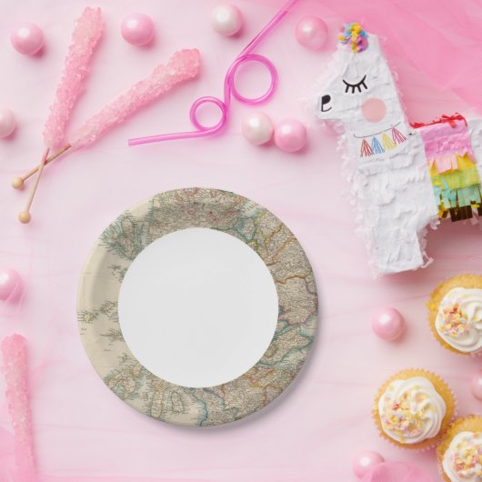 Schottland 3 pappteller (Party)