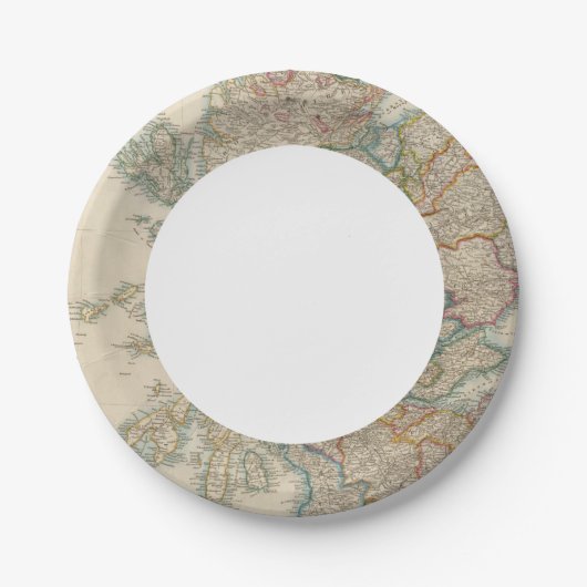 Schottland 3 pappteller (Vorderseite)