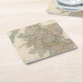 Schottland 3 rechteckiger pappuntersetzer (angewinkelt)