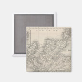 Schottland 4 magnet (Vorderseite/Rückseite)