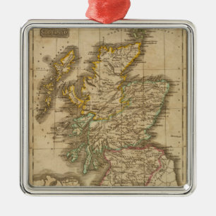 Schottland 4 silbernes ornament