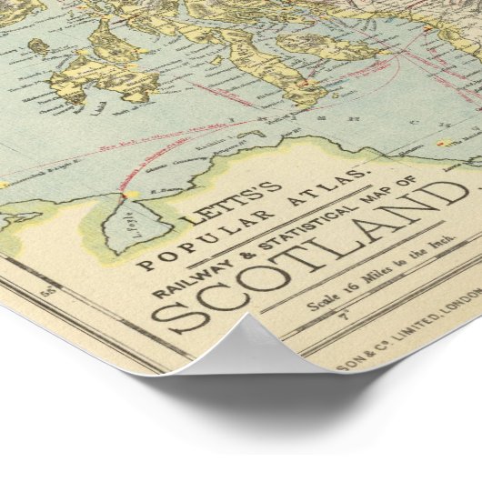 Schottland 5 poster (Ecke)