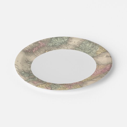 Schottland 6 pappteller (Schrägansicht)