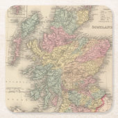 Schottland 6 rechteckiger pappuntersetzer (Vorderseite)