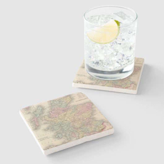 Schottland 6 steinuntersetzer (Seitenansicht)