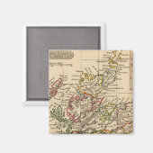 Schottland 7 magnet (Vorderseite/Rückseite)