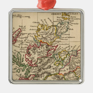 Schottland 7 silbernes ornament