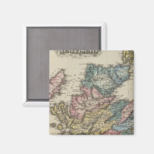 Schottland 8 magnet (Vorderseite/Rückseite)