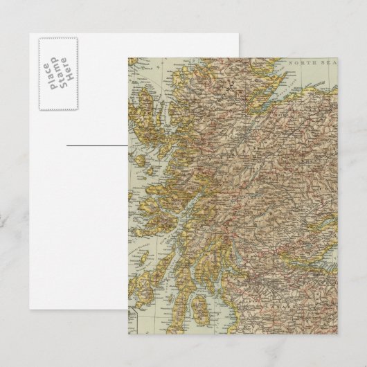 Schottland 9 postkarte (Vorne/Hinten)