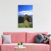 Schottland, Aberdeen. Dunnotar Castle. Leinwanddruck (Insitu (Wohnzimmer))