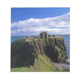 Schottland, Aberdeen. Dunnotar Castle. Notizblock