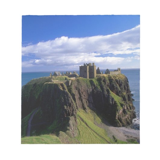 Schottland, Aberdeen. Dunnotar Castle. Notizblock (Vorderseite)
