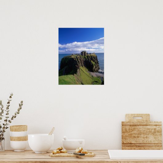 Schottland, Aberdeen. Dunnotar Castle. Poster (Küche)