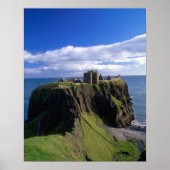 Schottland, Aberdeen. Dunnotar Castle. Poster (Vorne)