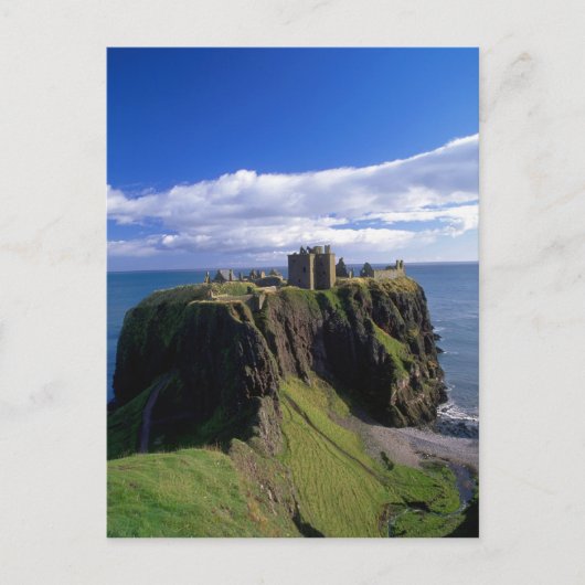 Schottland, Aberdeen. Dunnotar Castle. Postkarte (Vorderseite)