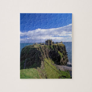 Schottland, Aberdeen. Dunnotar Castle. Puzzle