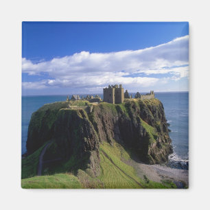 Schottland, Aberdeen. Schloss Dunnotar. Magnet
