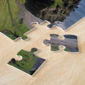 Schottland, Aberdeen. Schloss Dunnotar. Puzzle (Seite)